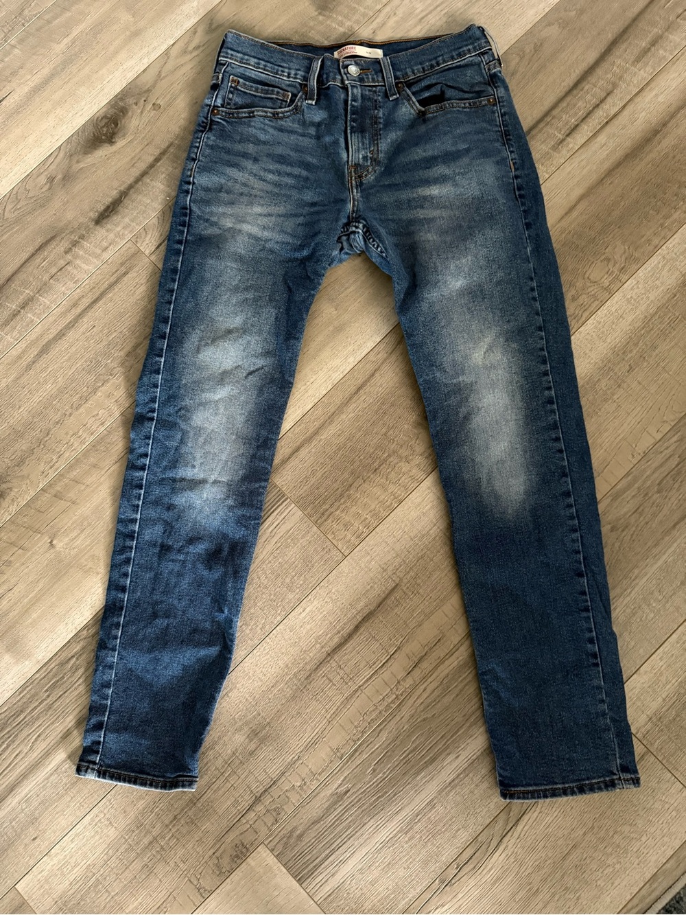 Levi Strauss Slim Men’s Light Blue Denim Jeans